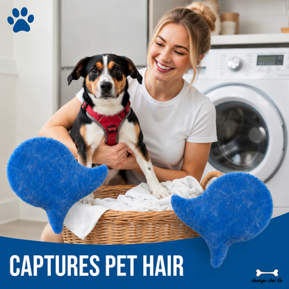 💦 Laundry Pet Hair Removal Fish - 5 Pack