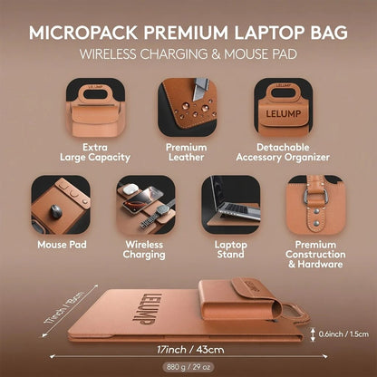 New Premium Wireless Charging Laptop Bag