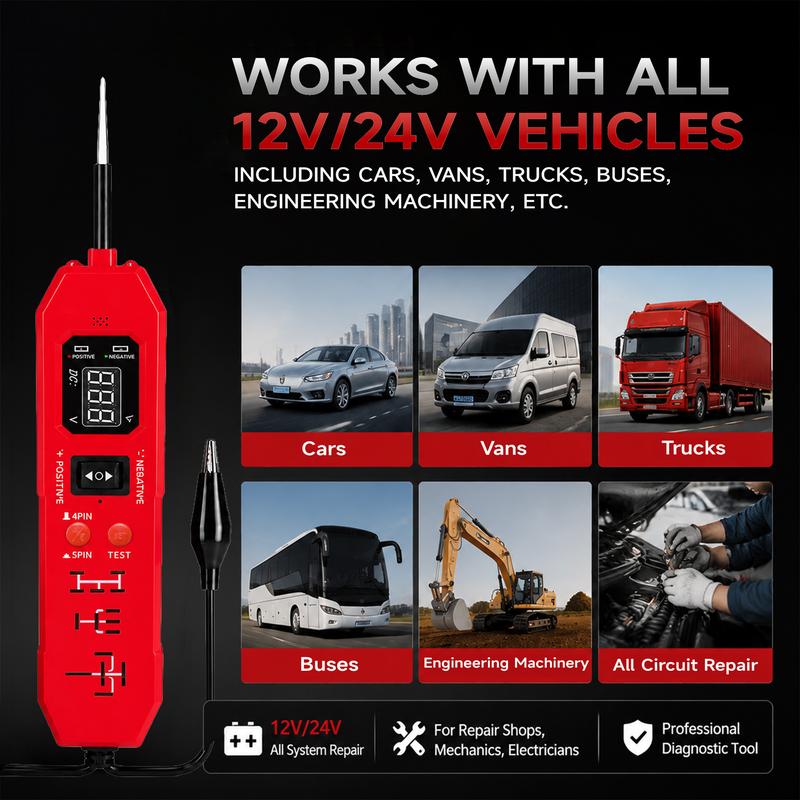 Automotive Circuit & Relay Diagnostic Tester