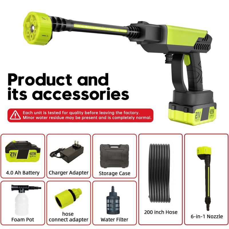 Cordless Pressure Washer Gun