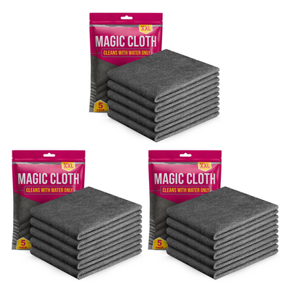 Magic Microfiber Cleaning Cloth (5-Pack)