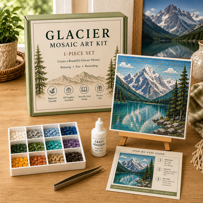 🏞️ America’s National Parks Sea Glass Art Kit