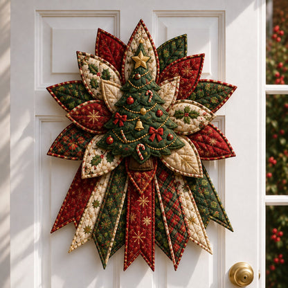 🎄Beginner-Friendly Oversized Christmas Character Quilted Door Hanger Sewing Kit | Complete Kit with All Tools & Step-by-Step Guide Included 💕