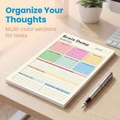 ADHD Brain Dump Planner Pad
