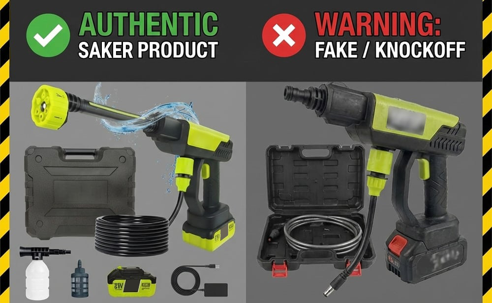 Cordless Pressure Washer Gun