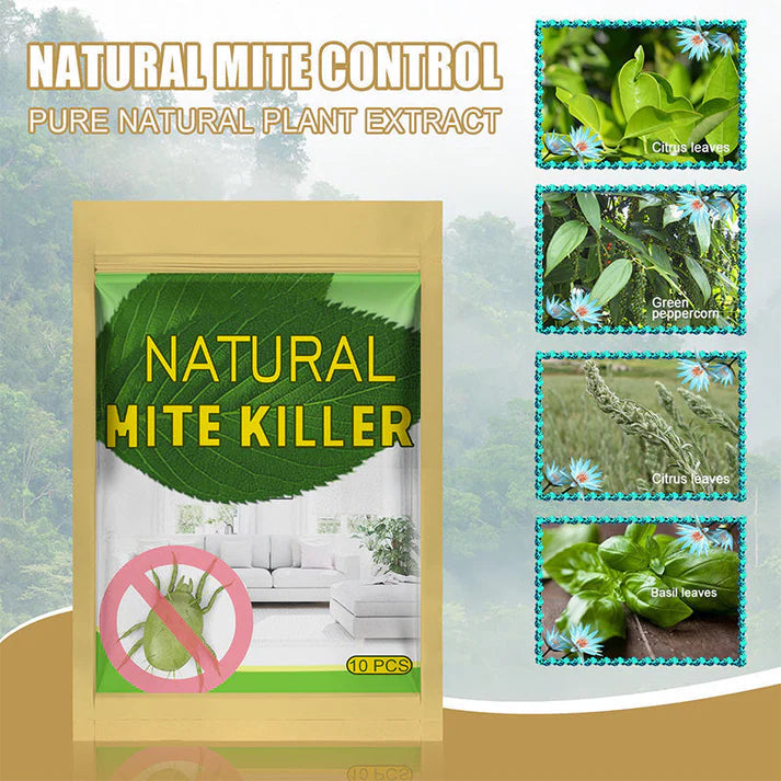 🎁Hot Sale 49% OFF🔥Natural Mite Control Sachet – Plant‑based, non‑toxic & safe around kids & pets