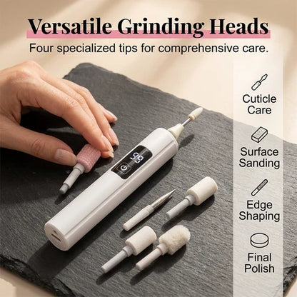 Professional Ultra-Safe LED Electric Nail Grinder