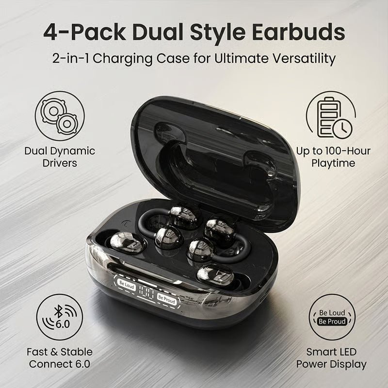 MULTI-EARBUD WIRELESS HEADPHONE SYSTEM